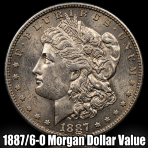1887 6 O Overdate Morgan Silver Dollar Value and Rarity Guide