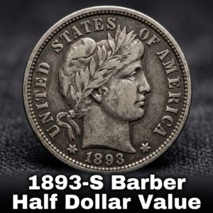 1893 S Barber Half Dollar Value and Price Guide for Collectors
