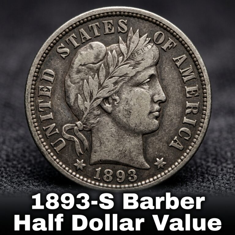 1893 S Barber Half Dollar Value and Price Guide for Collectors