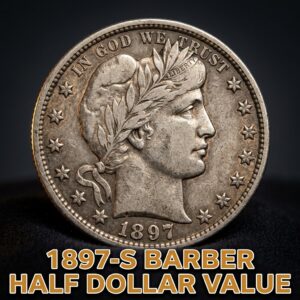 1897 S Barber Half Dollar Value Guide for Collectors and Beginners