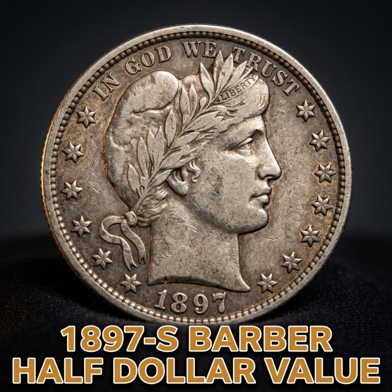 1897 S Barber Half Dollar Value Guide for Collectors and Beginners