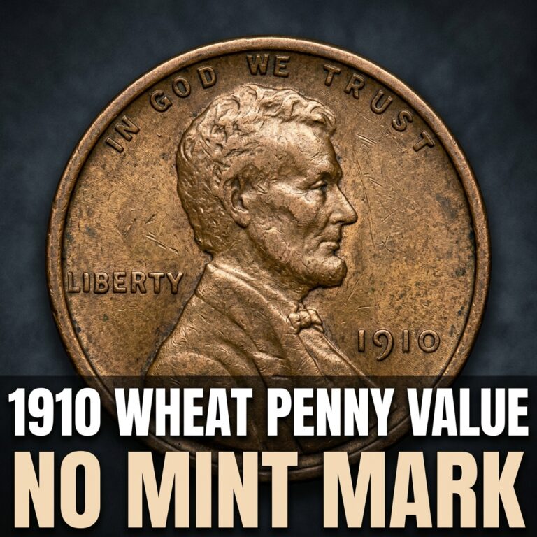 1910 Wheat Penny Value No Mint Mark Guide for Collectors