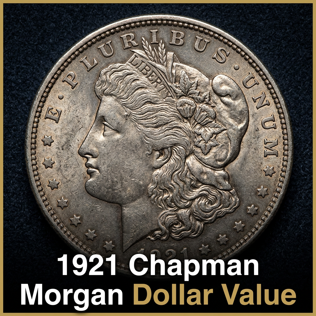 1921 Chapman Morgan Dollar Value and Collector Identification Guide