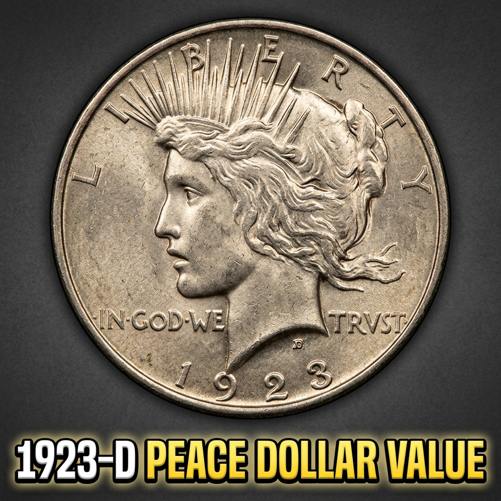 1923 D Peace Dollar Value and Price Guide for Collectors