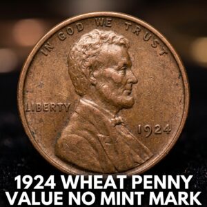 1924 Wheat Penny Value No Mint Mark Worth and Rarity Guide