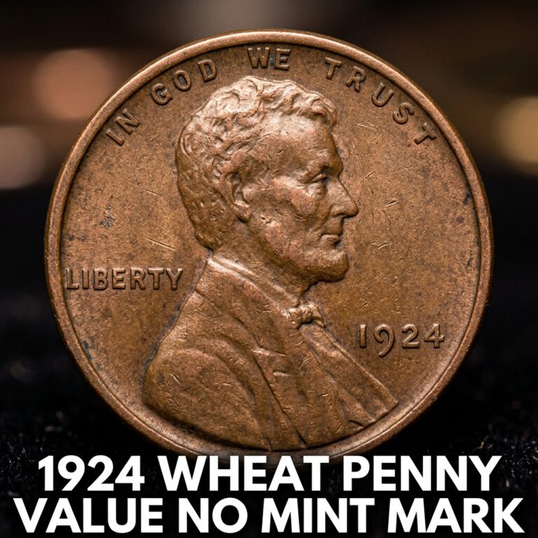 1924 Wheat Penny Value No Mint Mark Worth and Rarity Guide