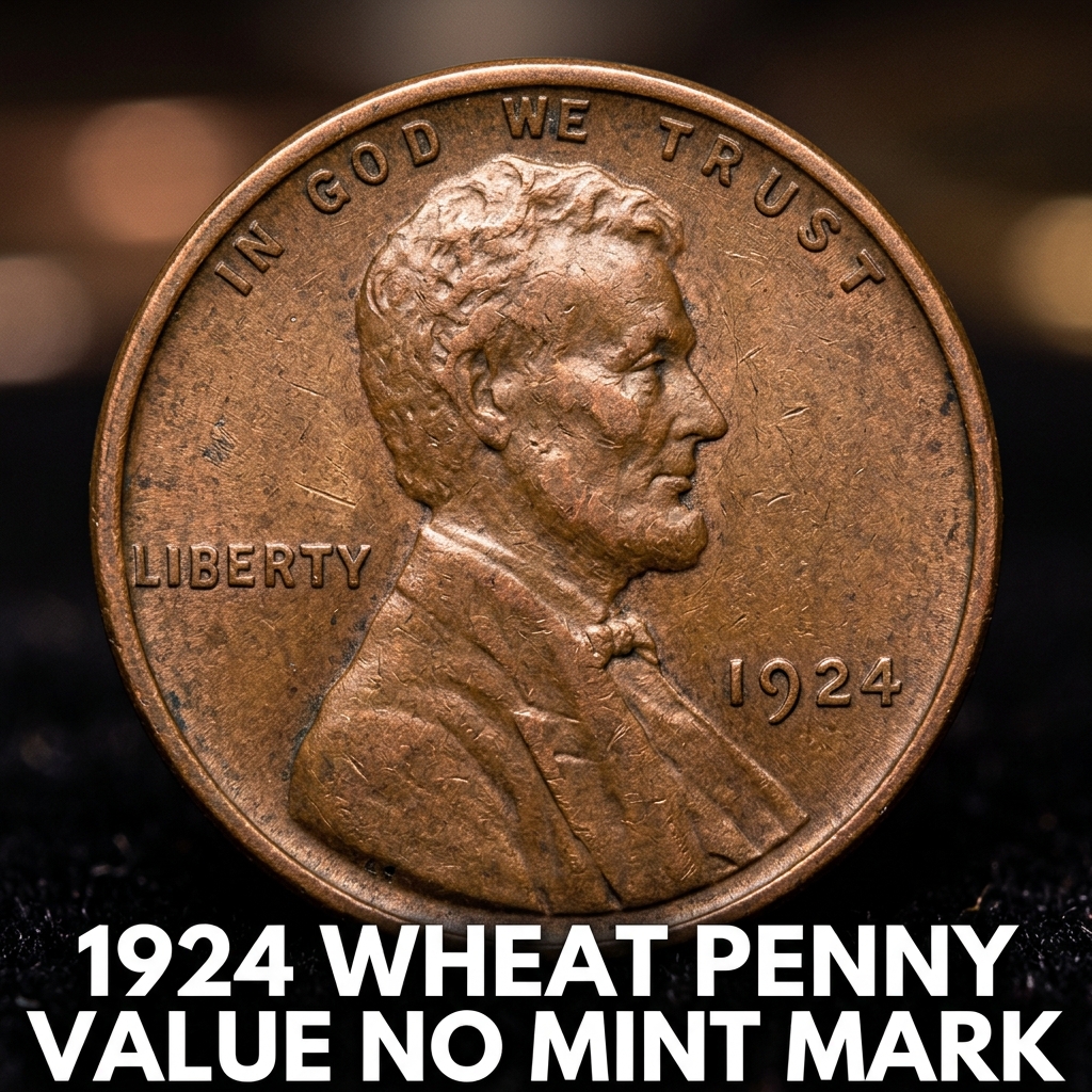 1924 Wheat Penny Value No Mint Mark Worth and Rarity Guide