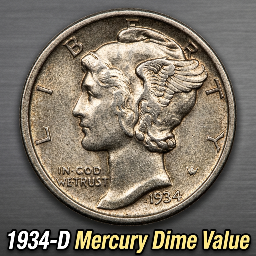 1934 D Mercury Dime Value and Complete History of This Denver Mint Treasure