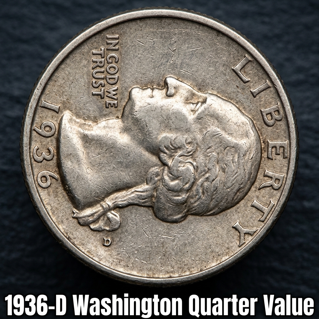1936 D Washington Quarter Value and Price Guide for Collectors and Sellers