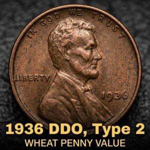 1936 DDO Type 2 Wheat Penny Value and Identification Guide