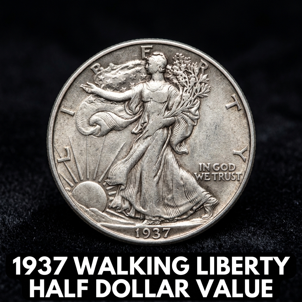 1937 Walking Liberty Half Dollar Value and Ultimate Collector Price Guide