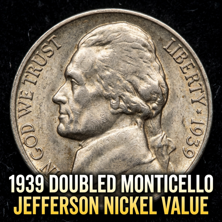 1939 Doubled Monticello Jefferson Nickel Value Guide and Rarity Report
