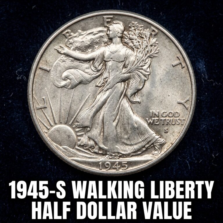 1945 S Walking Liberty Half Dollar Value and Price Guide for Collectors