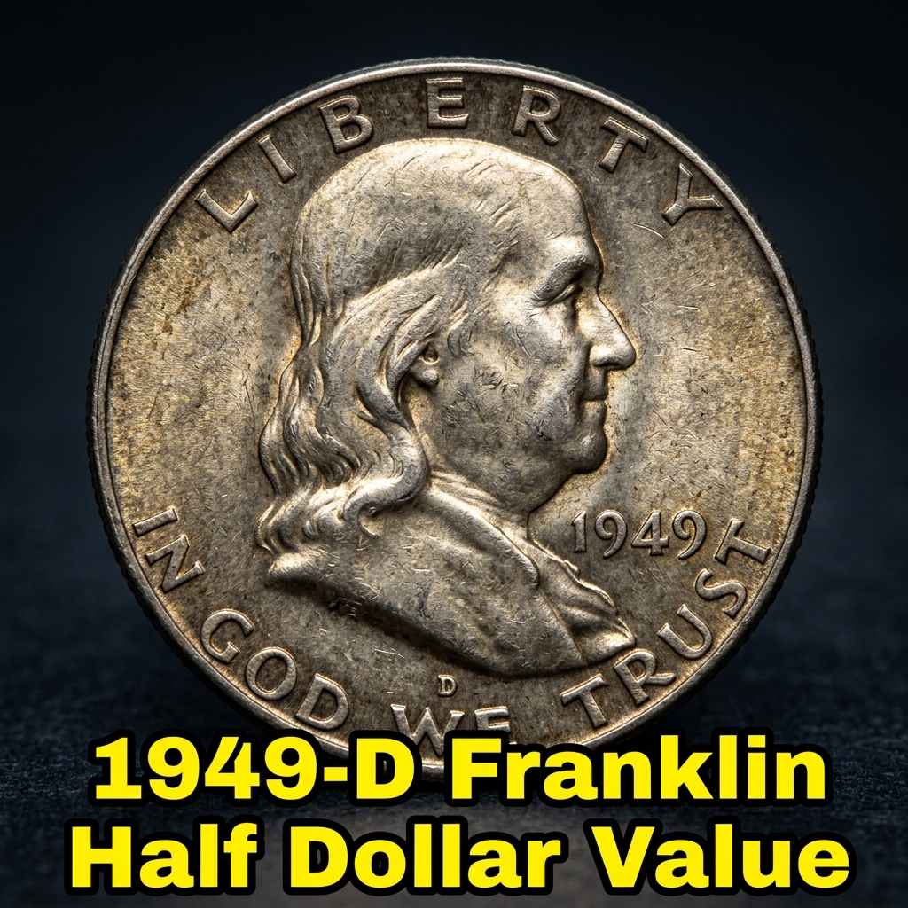 1949 D Franklin Half Dollar Value and Collector Price Guide