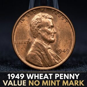 1949 Wheat Penny Value No Mint Mark Worth Thousands in Top Condition