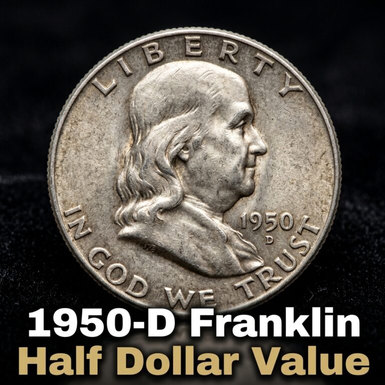 1950 D Franklin Half Dollar Value Guide and Grading Details for Collectors