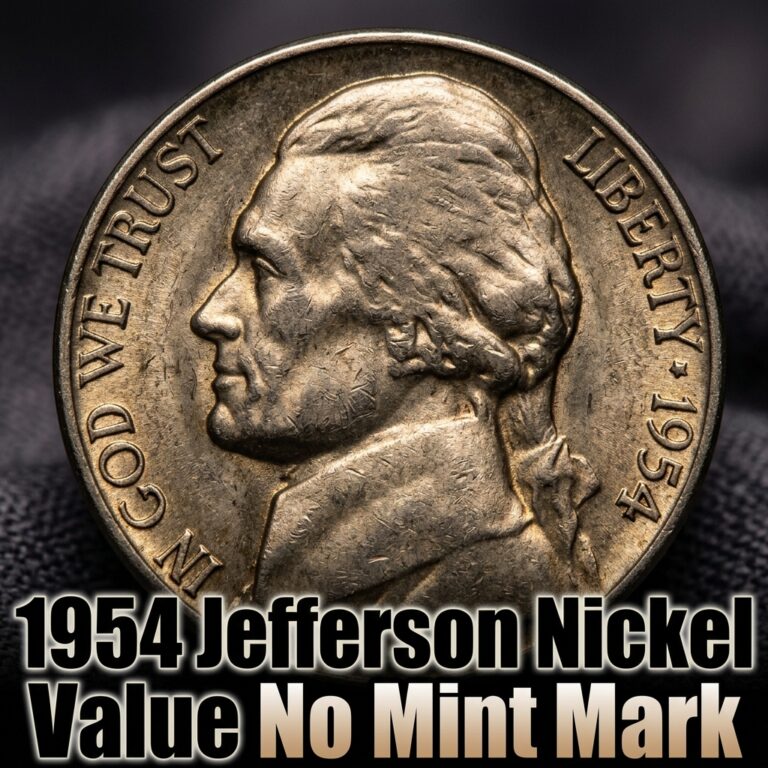1954 Jefferson Nickel Value No Mint Mark Guide for Collectors and Investors