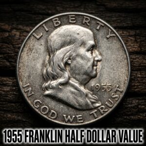 1955 Franklin Half Dollar Value and High Quality Grades