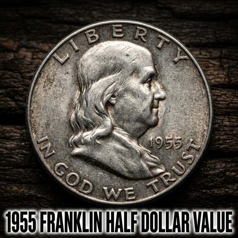 1955 Franklin Half Dollar Value and High Quality Grades