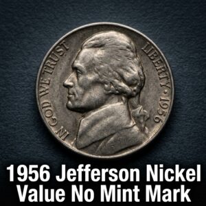 1956 Jefferson Nickel Value and Price Guide for No Mint Mark Coins