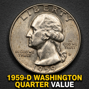 1959 D Washington Quarter Value and How Much Your Old Silver Coins are Worth Today