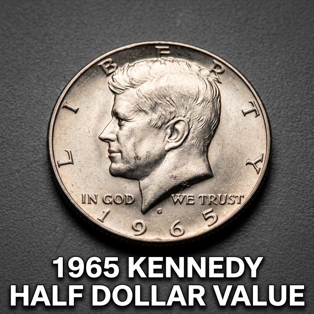 1965 Kennedy Half Dollar Value and Complete Guide for Collectors