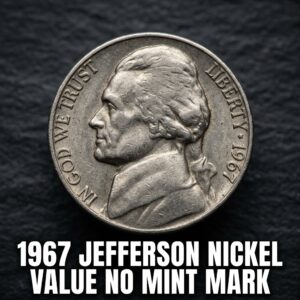 1967 Jefferson Nickel Value and History of the No Mint Mark Coin