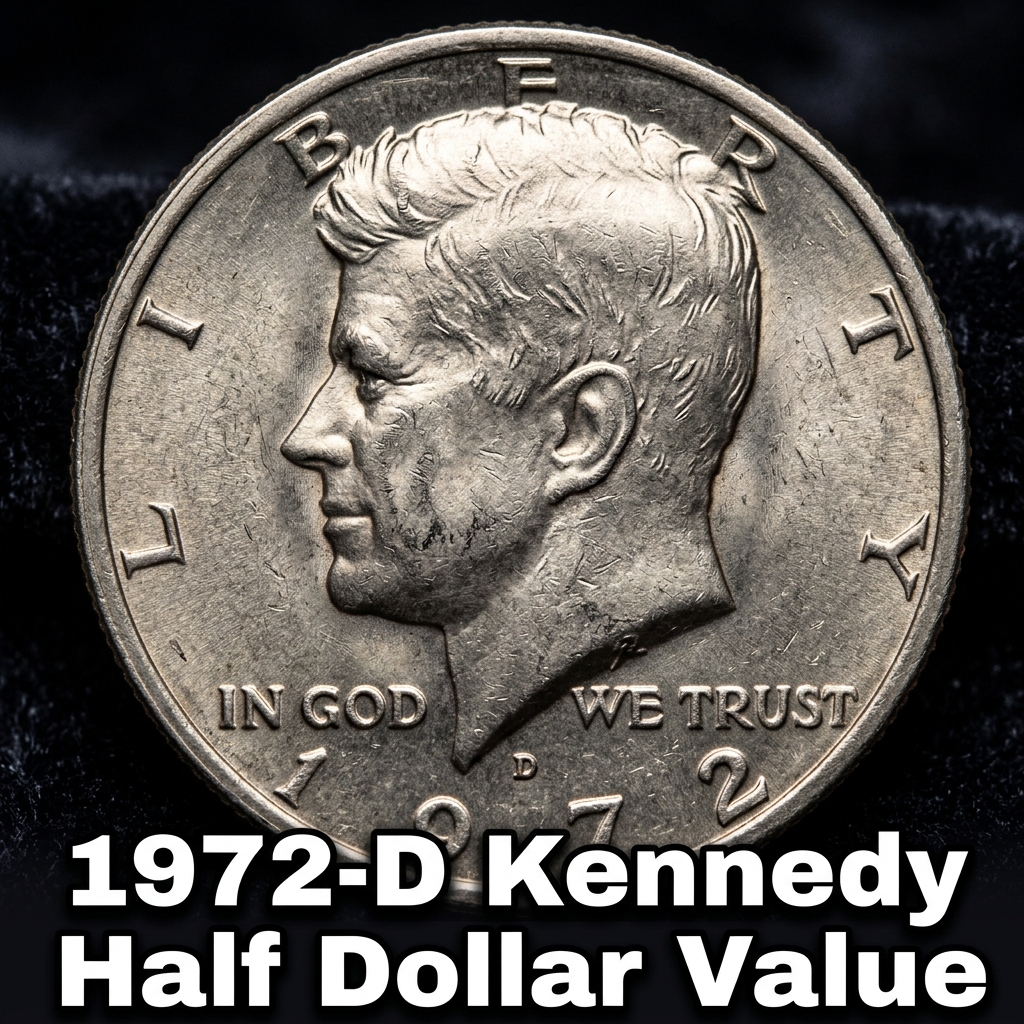 1972 D Kennedy Half Dollar Value Discovery Guide For Beginners