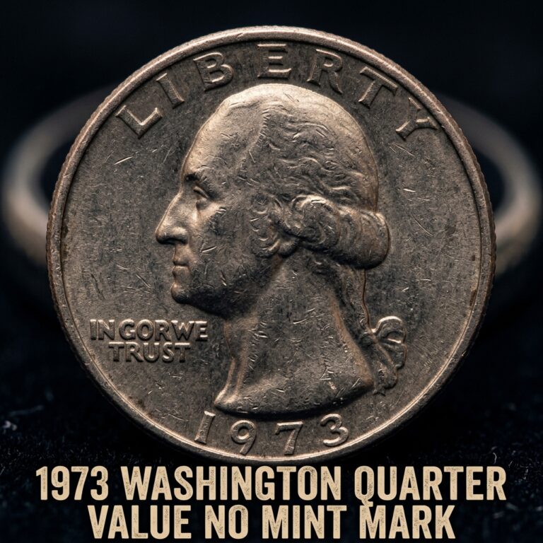 1973 Washington Quarter Value No Mint Mark Worth and Rarity Guide