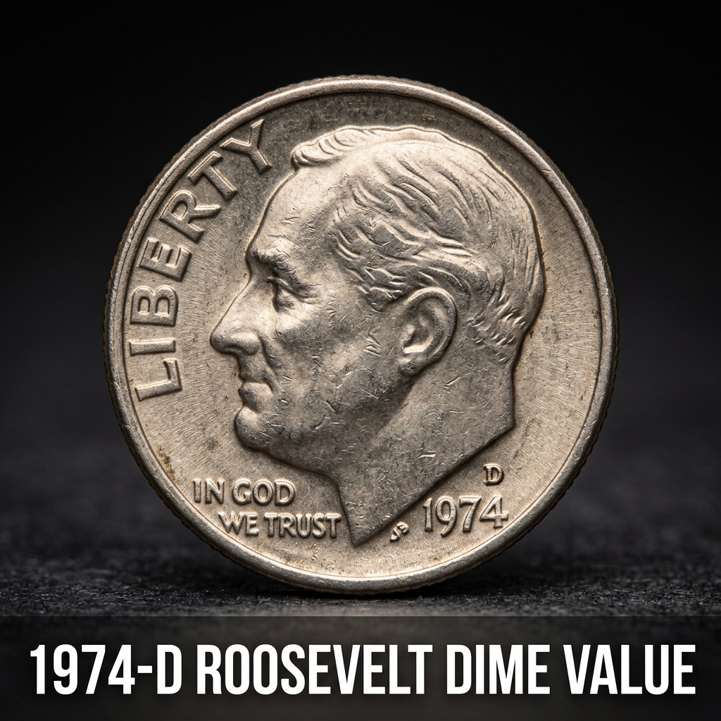 1974 D Roosevelt Dime Value and Collector Worth Guide