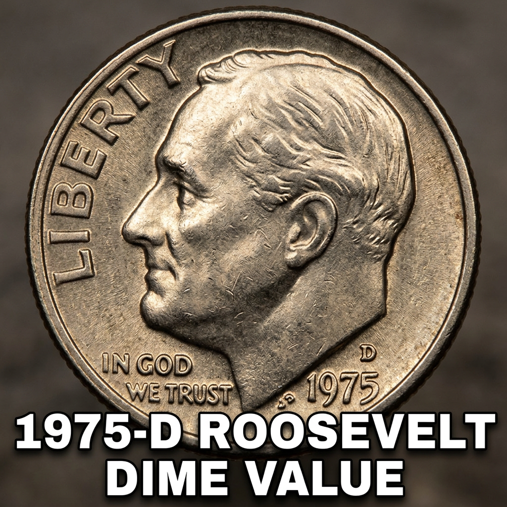 1975 D Roosevelt Dime Value and Rarity Guide for Collectors
