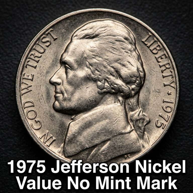 1975 Jefferson Nickel Value No Mint Mark Worth More Than Face Value