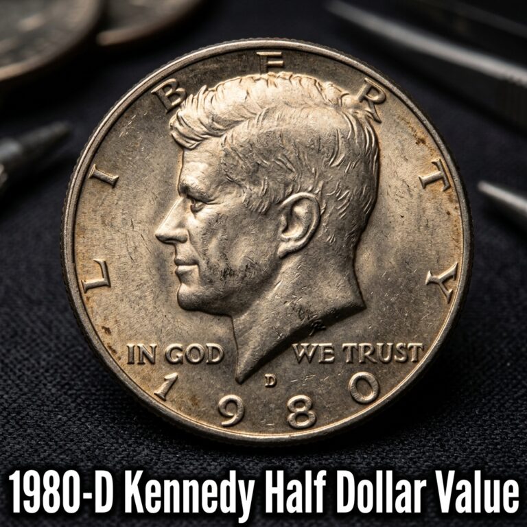 1980-D Kennedy Half Dollar Value Discovery and Price Guide
