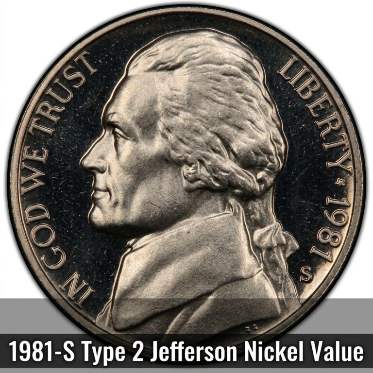 1981 S Type 2 Jefferson Nickel Value and Price Guide for Collectors
