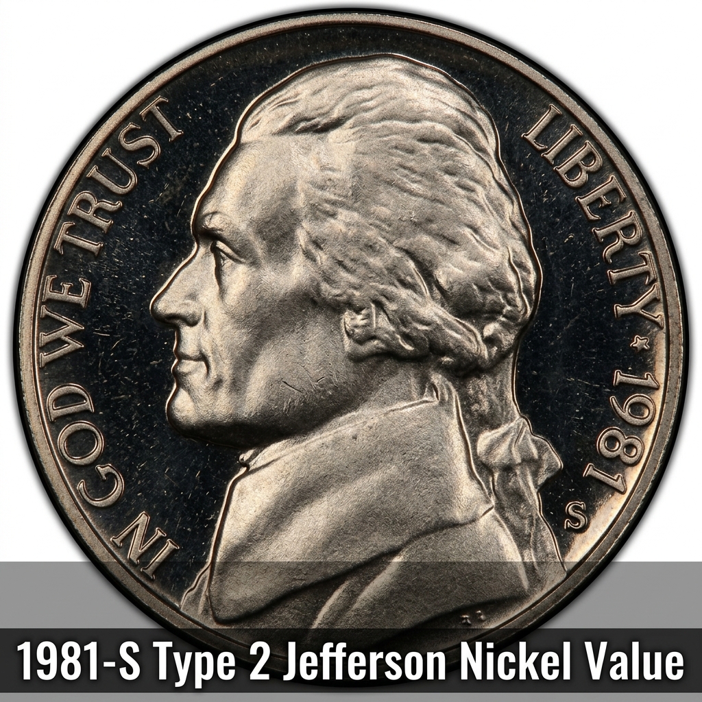 1981 S Type 2 Jefferson Nickel Value and Price Guide for Collectors