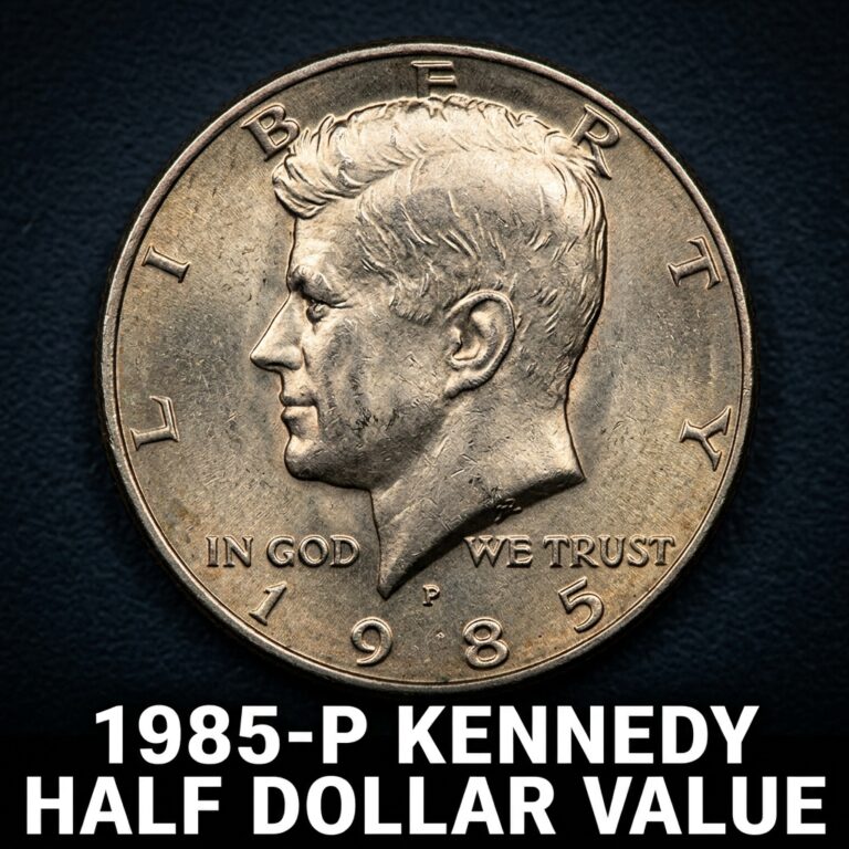 1985 P Kennedy Half Dollar Value Guide and What Collectors Look For