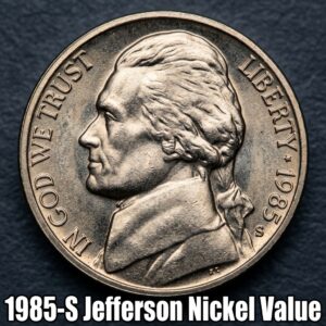 1985 S Jefferson Nickel Price Guide and Value for Collectors