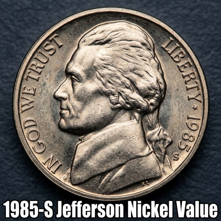 1985 S Jefferson Nickel Price Guide and Value for Collectors