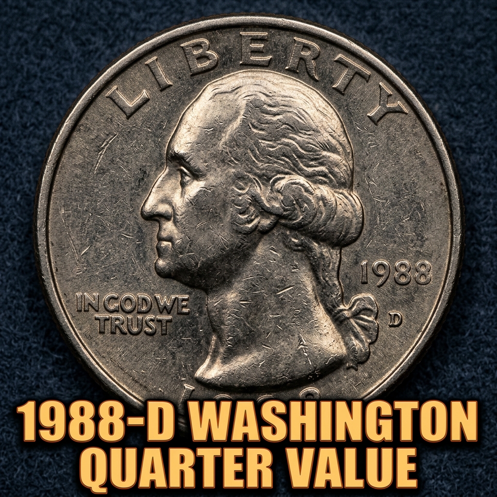 1988 D Washington Quarter Value and Complete Guide for Coin Collectors