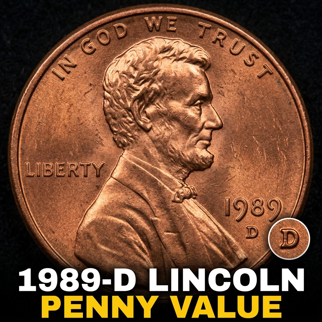 1989 D Lincoln Penny Value and Complete Grading Guide for Collectors