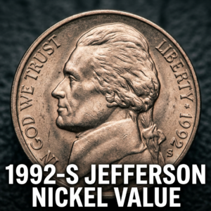 1992 S Jefferson Nickel Value Guide for Collectors and Pocket Change Hunters