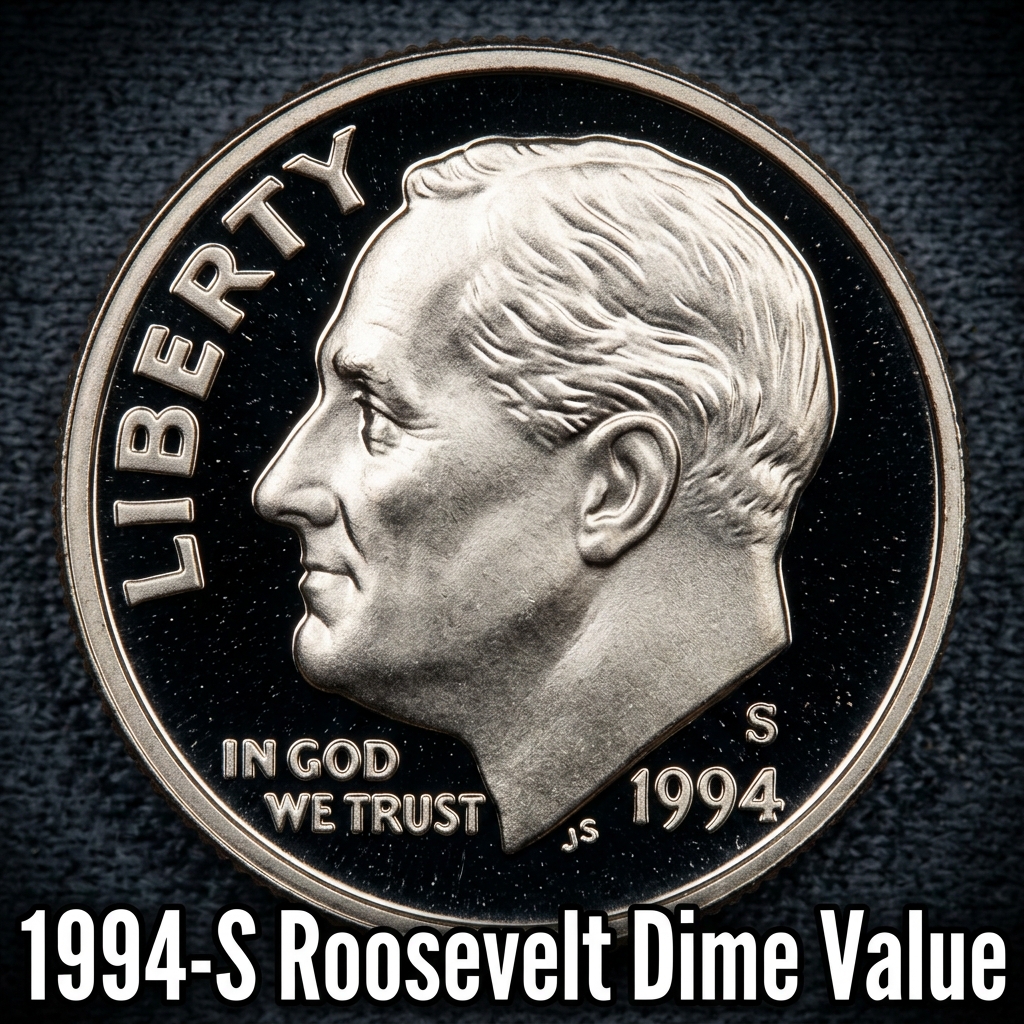 1994 S Proof Roosevelt Dime Value Guide and History