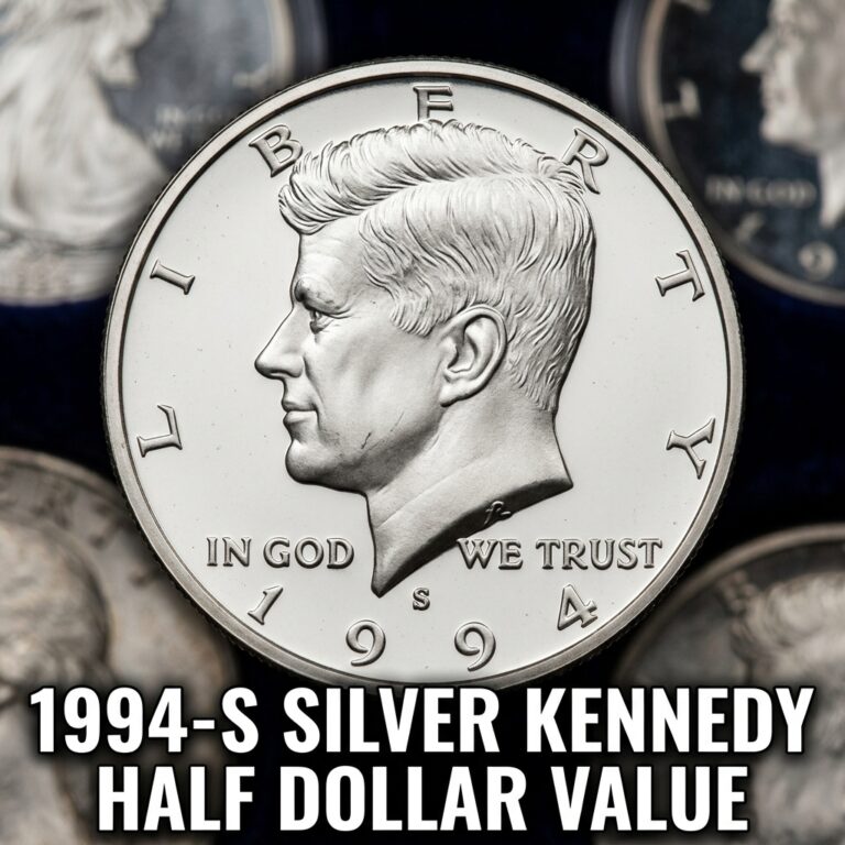 1994 S Silver Kennedy Half Dollar Value Discovery Guide