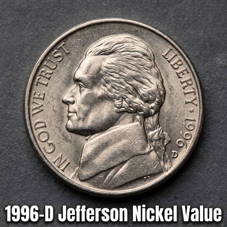 1996 D Jefferson Nickel Value Guide for Collectors and Pocket Change Hunters