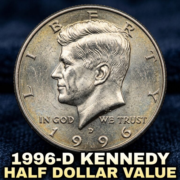 1996 D Kennedy Half Dollar Value Guide and Mintage Details