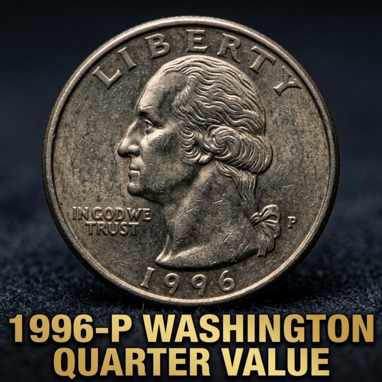 1996 P Washington Quarter Value Guide and How Much Your Coin is Worth Now