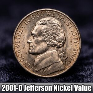 2001 D Jefferson Nickel Value and Complete Price Guide for Collectors