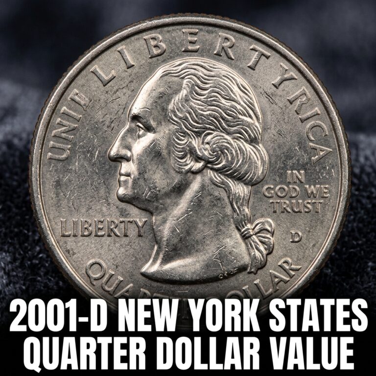 2001 D New York State Quarter Value and Rarity Guide for Collectors