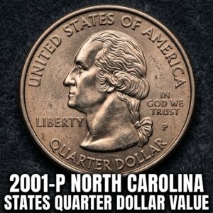 2001 P North Carolina State Quarter Value and Full Price Guide for Collectors