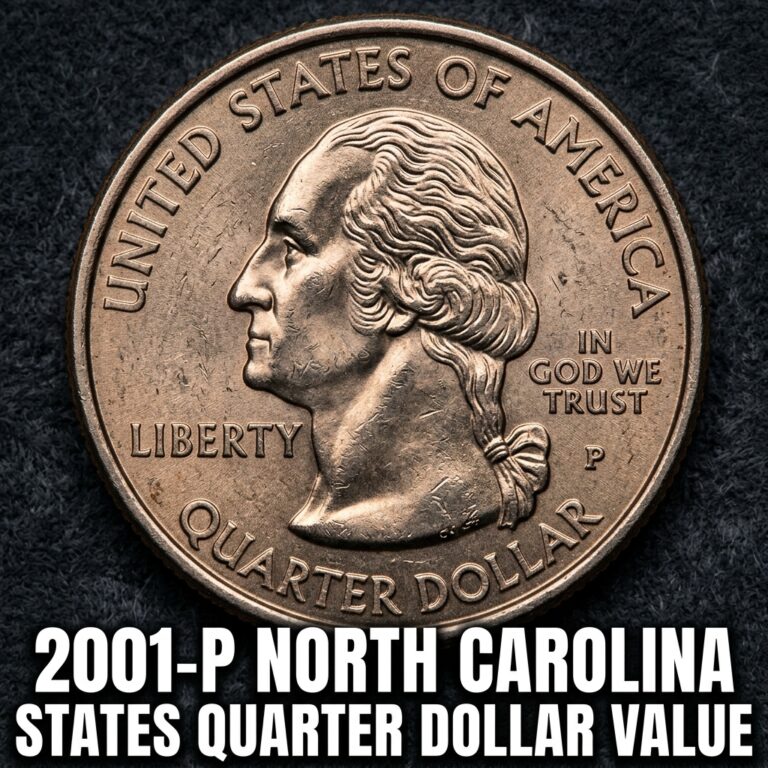 2001 P North Carolina State Quarter Value and Full Price Guide for Collectors